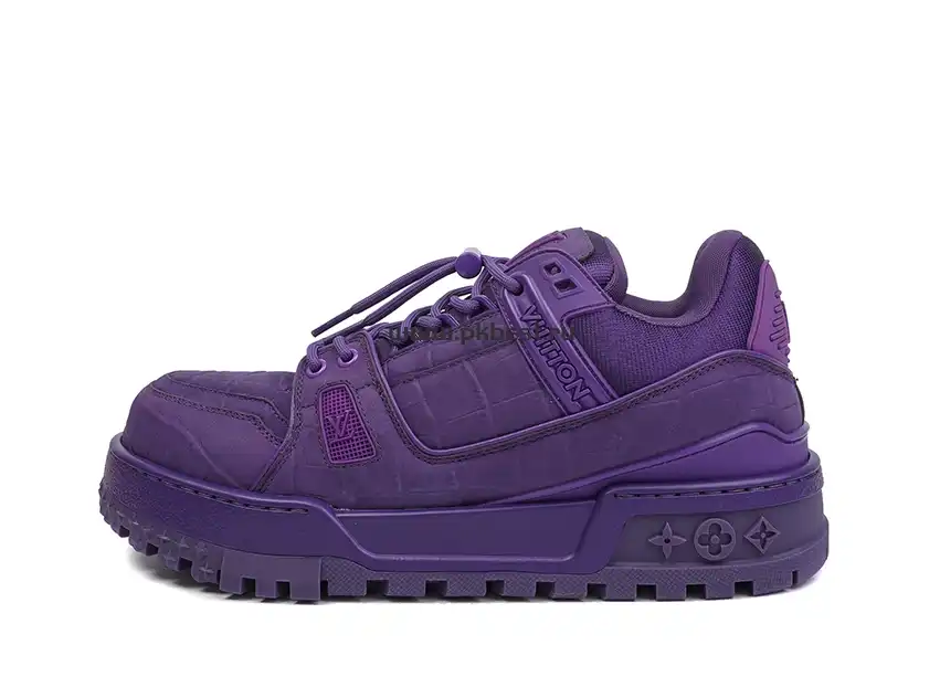 PK GOD LOUIS VUITTON Trainer Maxi  purple RETAIL MATERIALS READY TO SHIP