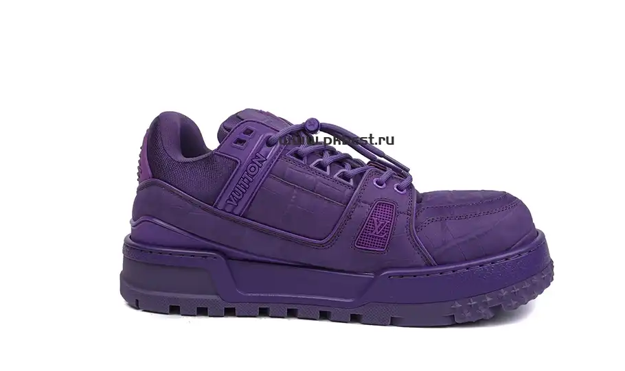 PK GOD LOUIS VUITTON Trainer Maxi  purple RETAIL MATERIALS READY TO SHIP