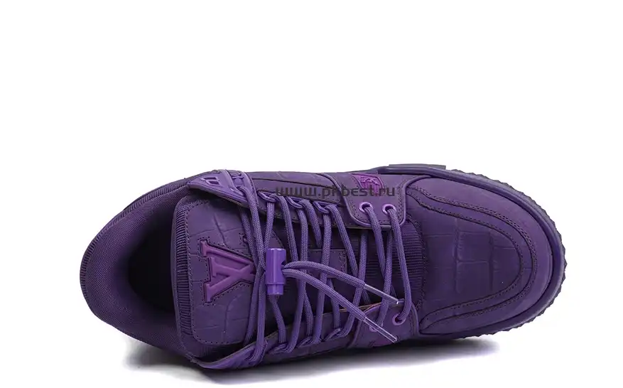 PK GOD LOUIS VUITTON Trainer Maxi  purple RETAIL MATERIALS READY TO SHIP