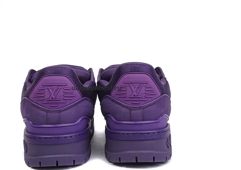 PK GOD LOUIS VUITTON Trainer Maxi  purple RETAIL MATERIALS READY TO SHIP