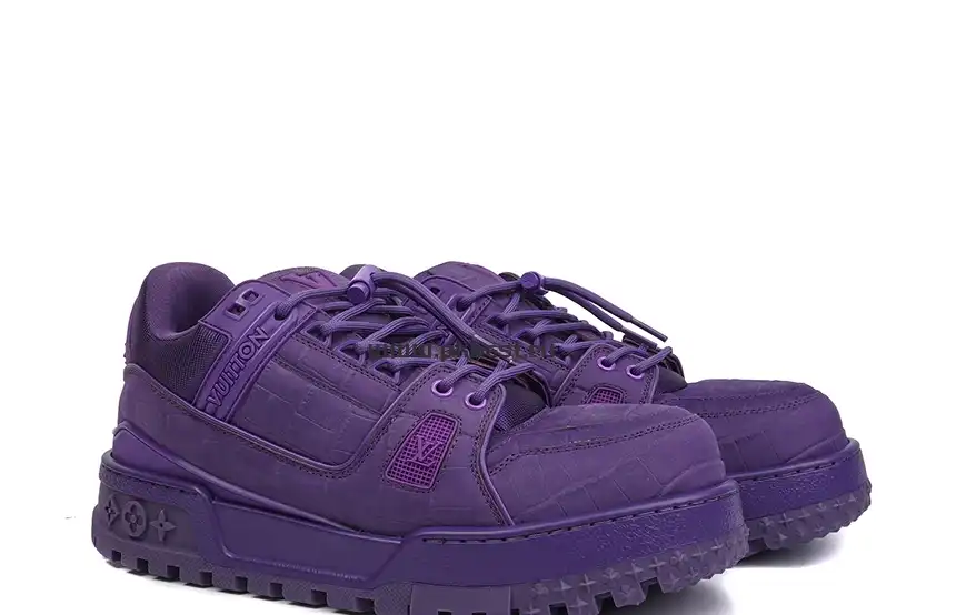 PK GOD LOUIS VUITTON Trainer Maxi  purple RETAIL MATERIALS READY TO SHIP