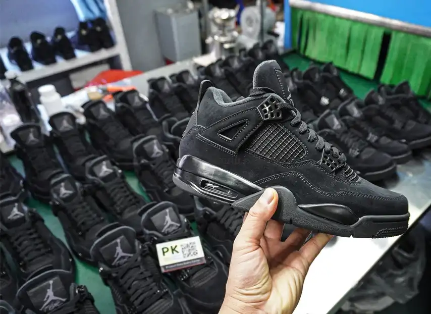 PK GOD Jordan 4 black cat RETAIL MATERIALS READY TO SHIP