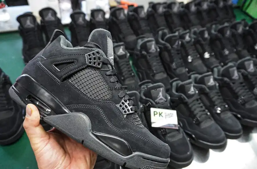 PK GOD Jordan 4 black cat RETAIL MATERIALS READY TO SHIP