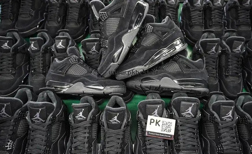 PK GOD Jordan 4 black cat RETAIL MATERIALS READY TO SHIP