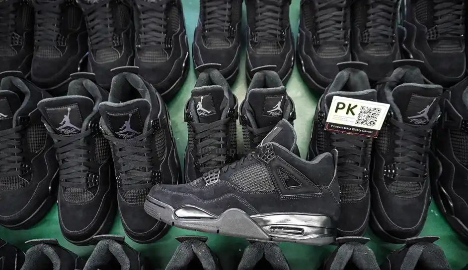 PK GOD Jordan 4 black cat RETAIL MATERIALS READY TO SHIP