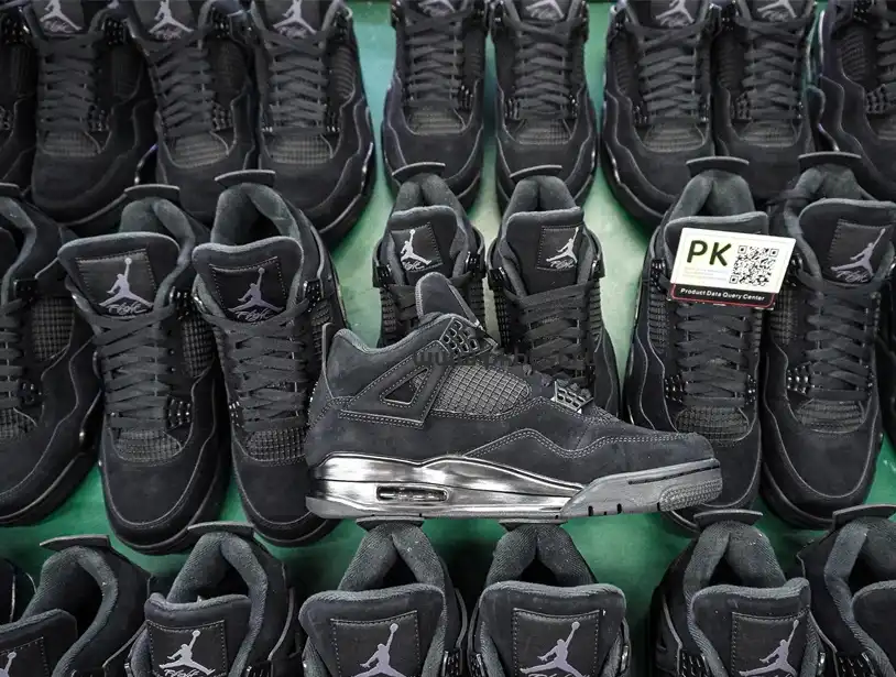 PK GOD Jordan 4 black cat RETAIL MATERIALS READY TO SHIP