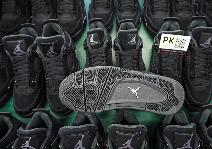 PK GOD Jordan 4 black cat RETAIL MATERIALS READY TO SHIP