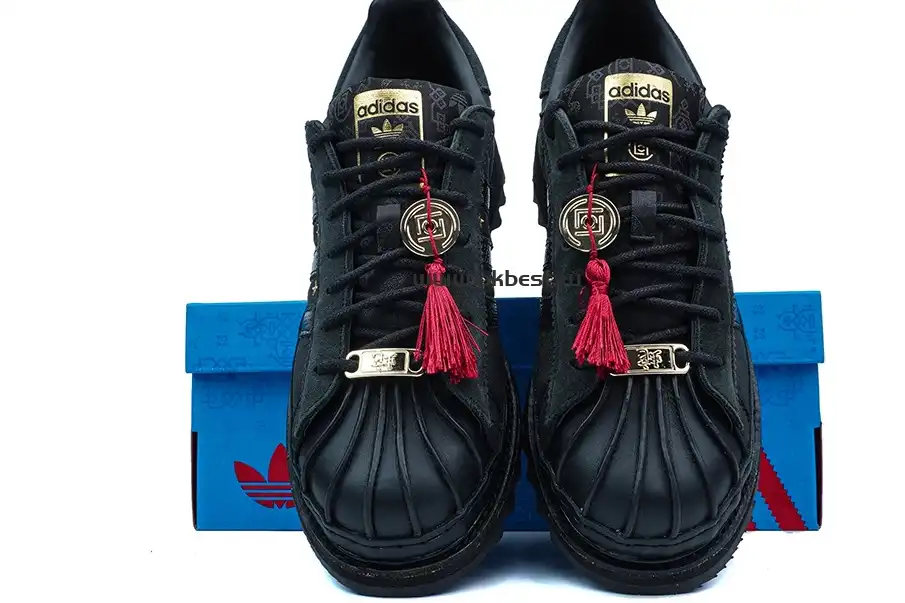 PK GOD adidas Superstar CLOT By Edison Chen Chinese New Year RETAIL MATERIALS READY TO SHIP