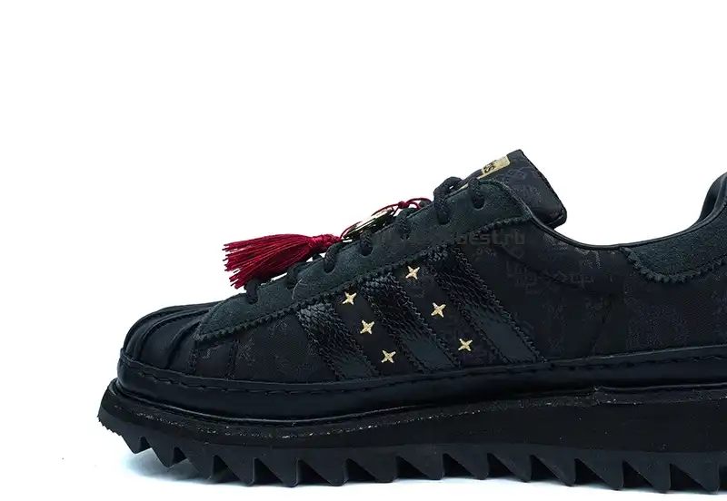 PK GOD adidas Superstar CLOT By Edison Chen Chinese New Year RETAIL MATERIALS READY TO SHIP