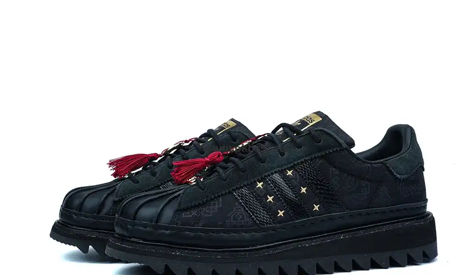 PK GOD adidas Superstar CLOT By Edison Chen Chinese New Year RETAIL MATERIALS READY TO SHIP