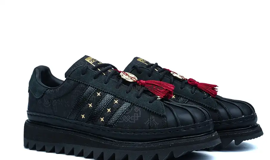 PK GOD adidas Superstar CLOT By Edison Chen Chinese New Year RETAIL MATERIALS READY TO SHIP