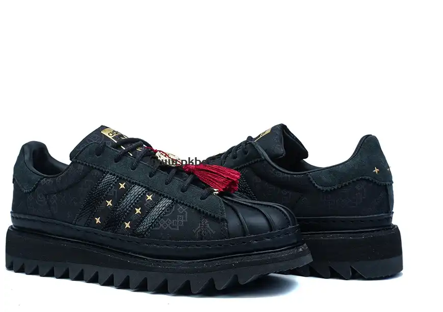 PK GOD adidas Superstar CLOT By Edison Chen Chinese New Year RETAIL MATERIALS READY TO SHIP