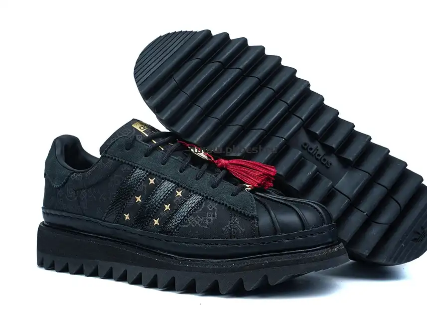 PK GOD adidas Superstar CLOT By Edison Chen Chinese New Year RETAIL MATERIALS READY TO SHIP