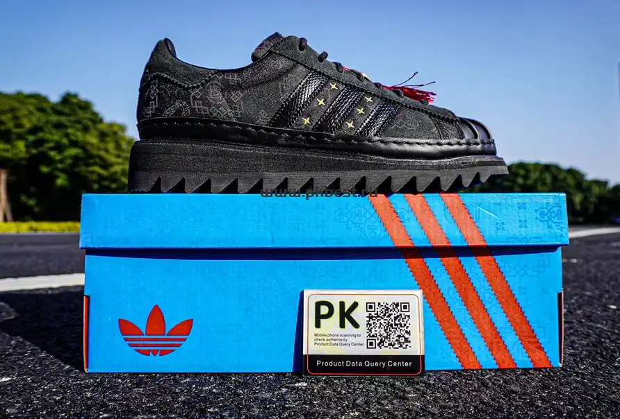 PK GOD adidas Superstar CLOT By Edison Chen Chinese New Year RETAIL MATERIALS READY TO SHIP