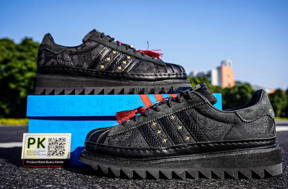 PK GOD adidas Superstar CLOT By Edison Chen Chinese New Year RETAIL MATERIALS READY TO SHIP