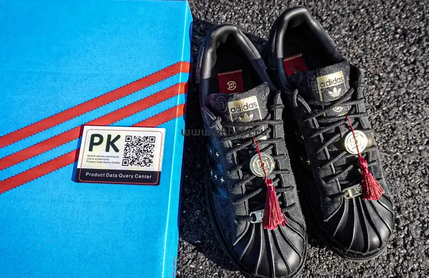 PK GOD adidas Superstar CLOT By Edison Chen Chinese New Year RETAIL MATERIALS READY TO SHIP