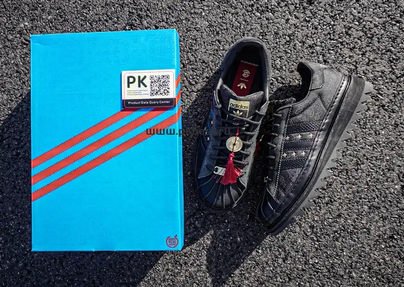 PK GOD adidas Superstar CLOT By Edison Chen Chinese New Year RETAIL MATERIALS READY TO SHIP