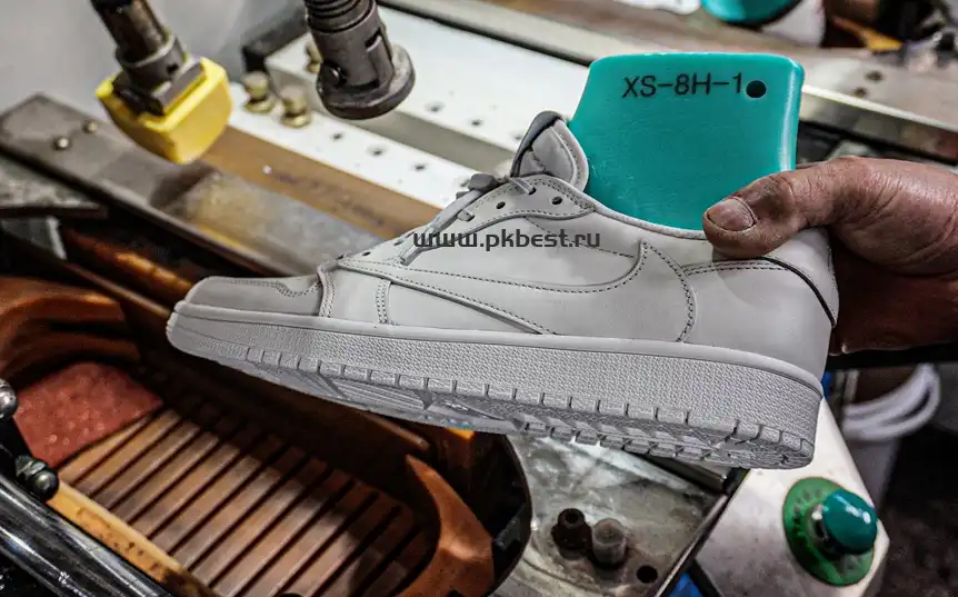 PK5.0 Travis Scott x Air Jordan 1 ‘Low White Party’ RETAIL MATERIALS READY TO SHIP