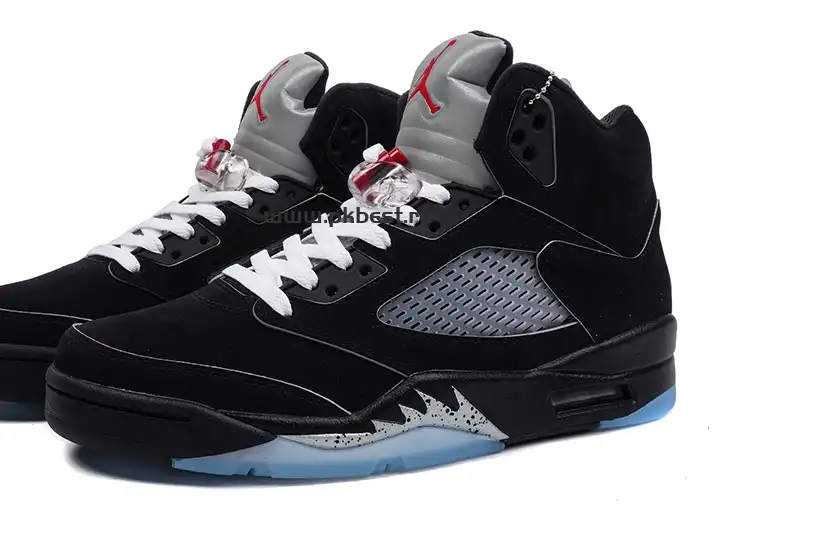 PK GOD Jordan Air Jordan 5 Retro Black Metallic RETAIL MATERIALS READY TO SHIP