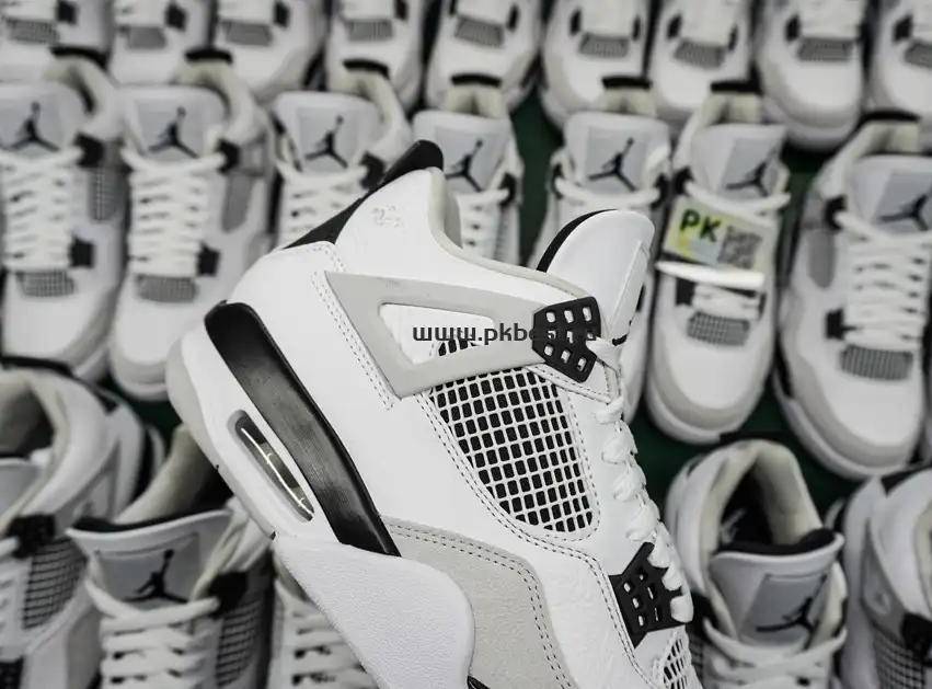 PK GOD Jordan 4 Retro Military Black RETAIL MATERIALS READY TO SHIP