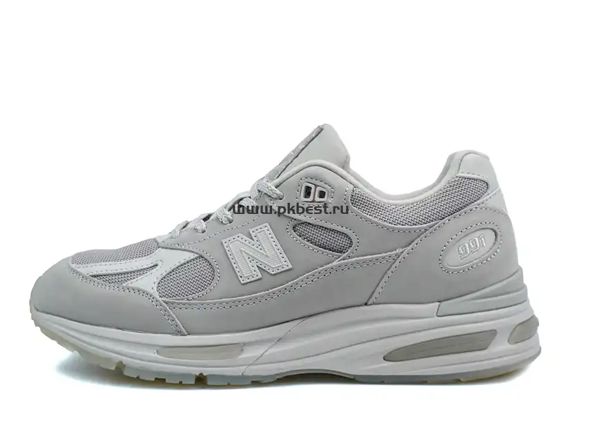 PK GOD STONE ISLAND x New Balance NB 991 V2 gray RETAIL MATERIALS READY TO SHIP