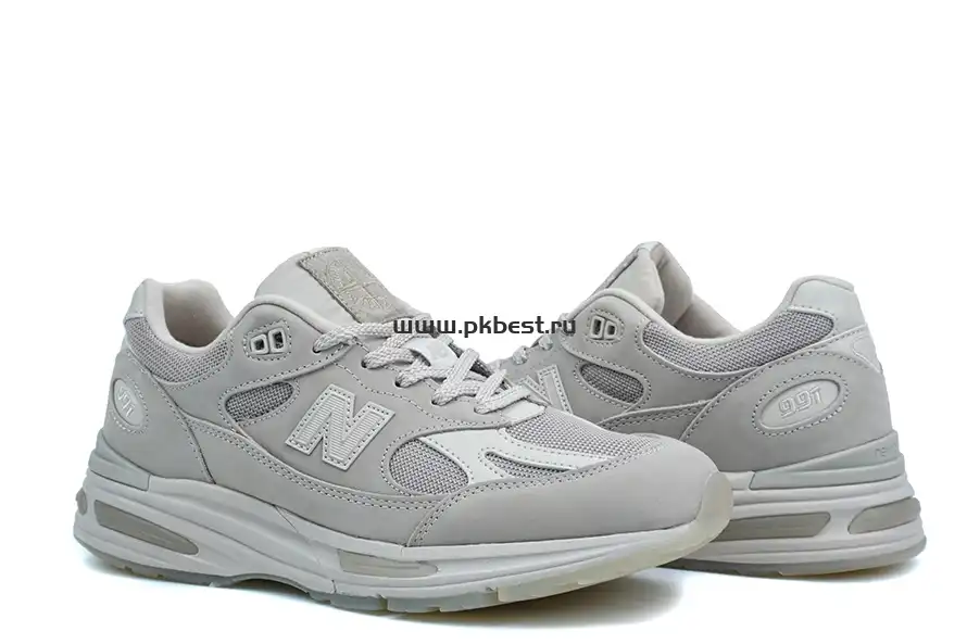 PK GOD STONE ISLAND x New Balance NB 991 V2 gray RETAIL MATERIALS READY TO SHIP