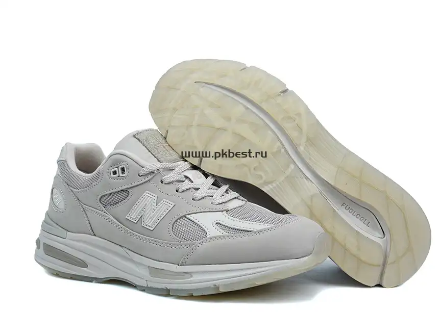 PK GOD STONE ISLAND x  New Balance NB 991 V2 gray RETAIL MATERIALS READY TO SHIP