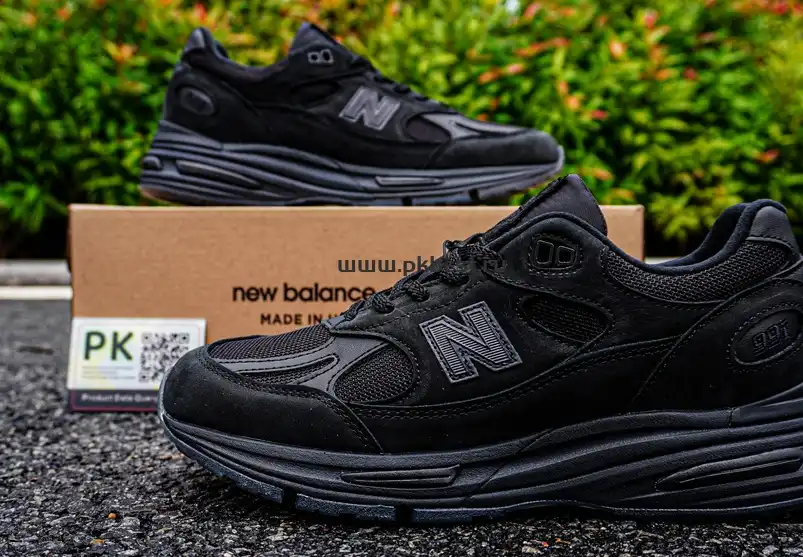 PK GOD STONE ISLAND x  New Balance NB 991 v2 black RETAIL MATERIALS READY TO SHIP