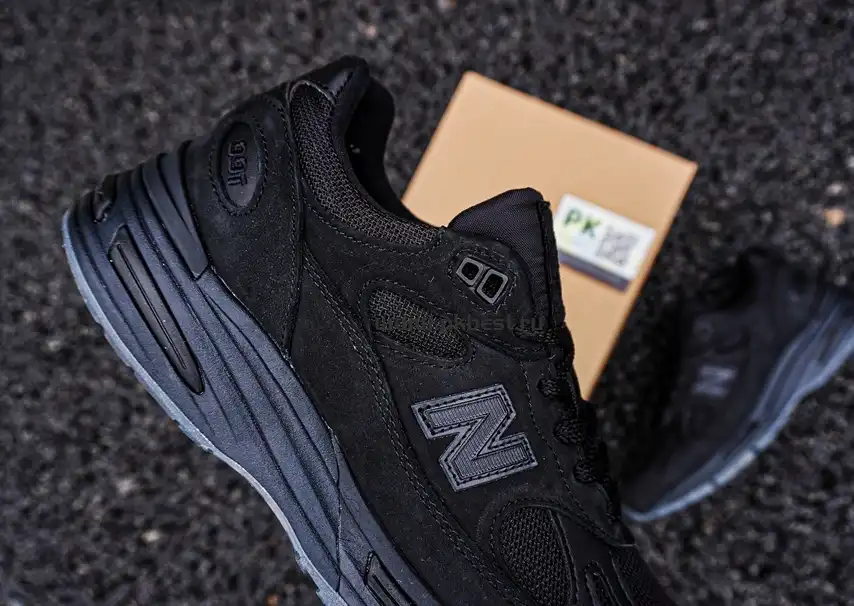 PK GOD STONE ISLAND x  New Balance NB 991 v2 black RETAIL MATERIALS READY TO SHIP