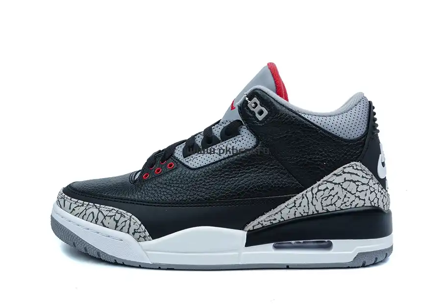 PK GOD Air Jordan 3 Retro Black Cement RETAIL MATERIALS READY TO SHIP