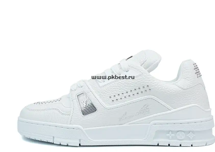 PK GOD LOUIS VUITTON Trainer white RETAIL MATERIALS READY TO SHIP