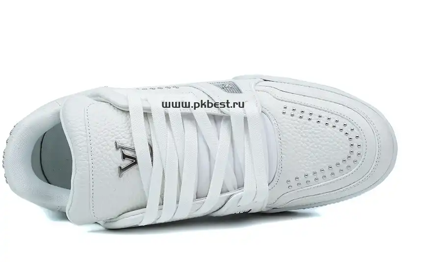 PK GOD LOUIS VUITTON Trainer white RETAIL MATERIALS READY TO SHIP