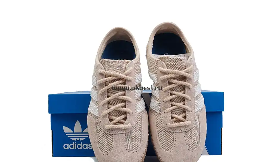 PK GOD CLOT x adidas originals GAZELLE “HALO IVORY”cream-coloured RETAIL MATERIALS READY TO SHIP