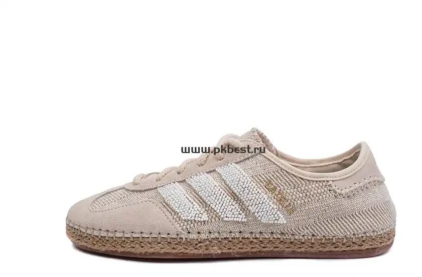 PK GOD CLOT x adidas originals GAZELLE “HALO IVORY”cream-coloured RETAIL MATERIALS READY TO SHIP