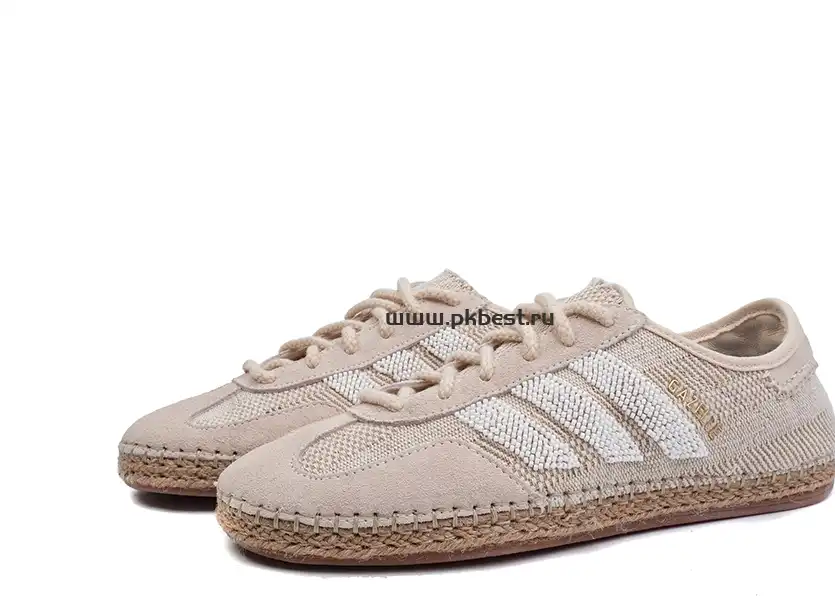 PK GOD CLOT x adidas originals GAZELLE “HALO IVORY”cream-coloured RETAIL MATERIALS READY TO SHIP