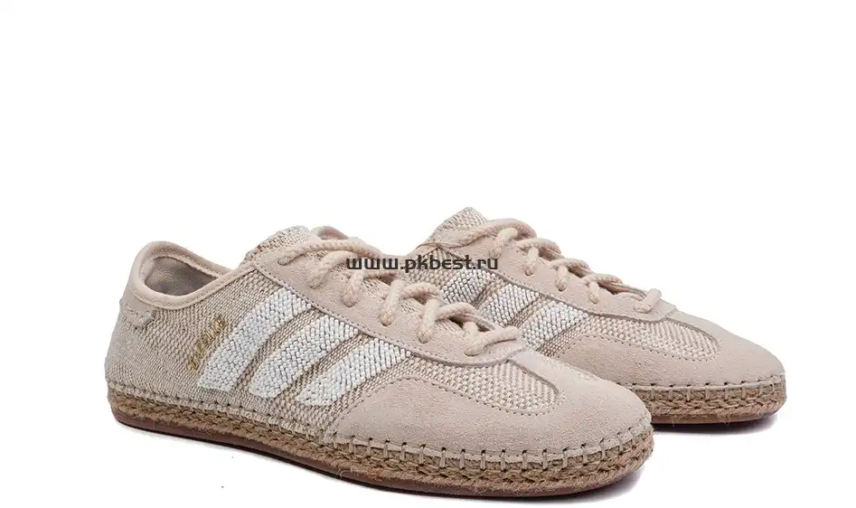 PK GOD CLOT x adidas originals GAZELLE “HALO IVORY”cream-coloured RETAIL MATERIALS READY TO SHIP