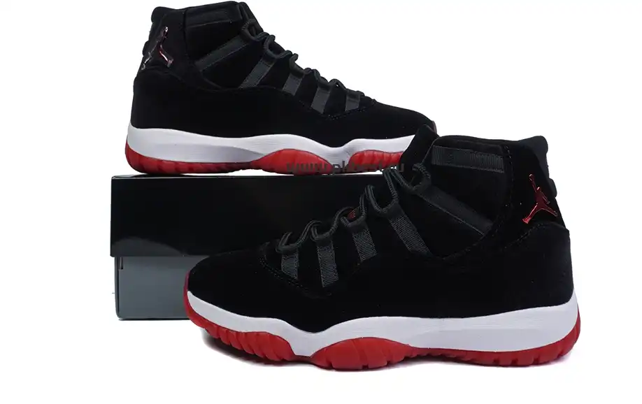 PK God 2019 year retail version Air Jordan 11 “Bred”retail materials ready to ship