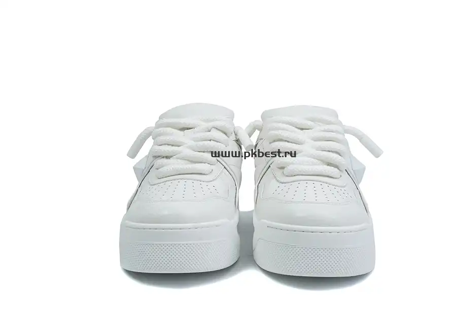 PK GOD Valentino  One Stud white RETAIL MATERIALS READY TO SHIP