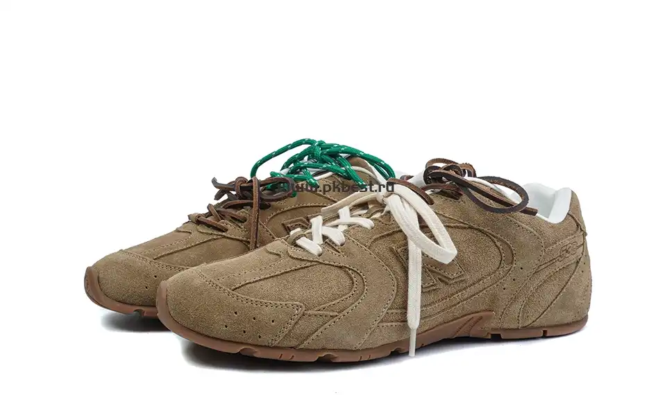 PK GOD New Balance x MIU MIU  NB 530 SL hazel RETAIL MATERIALS READY TO SHIP