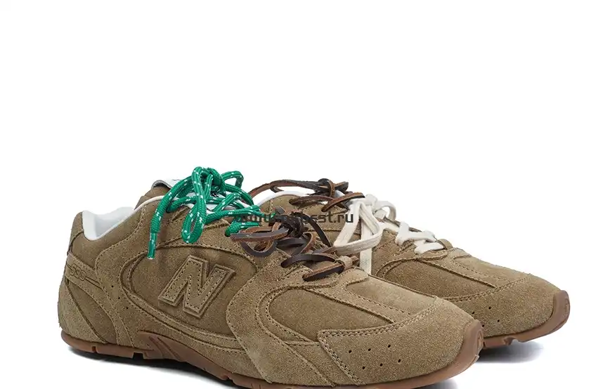 PK GOD New Balance x MIU MIU  NB 530 SL hazel RETAIL MATERIALS READY TO SHIP