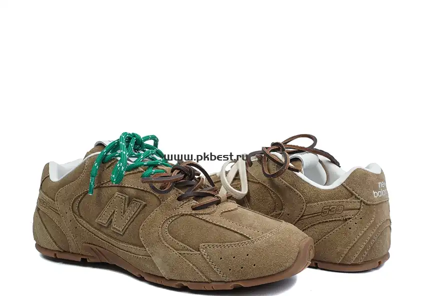 PK GOD New Balance x MIU MIU  NB 530 SL hazel RETAIL MATERIALS READY TO SHIP
