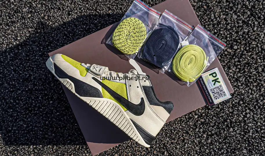 PK 5.0  Jordan Jumpman Jack TR “Bright Cactus”Beige black yellow RETAIL MATERIALS READY TO SHIP