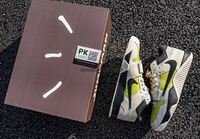 PK 5.0  Jordan Jumpman Jack TR “Bright Cactus”Beige black yellow RETAIL MATERIALS READY TO SHIP