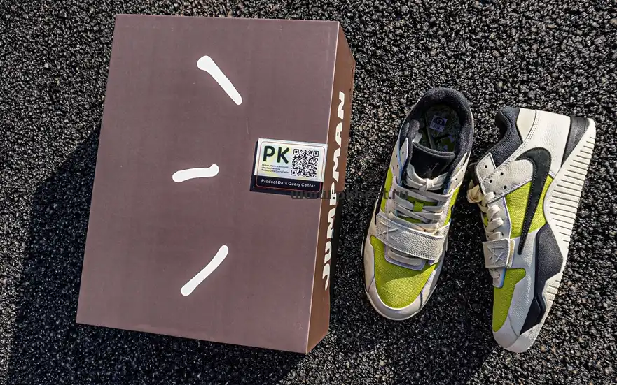 PK 5.0  Jordan Jumpman Jack TR “Bright Cactus”Beige black yellow RETAIL MATERIALS READY TO SHIP