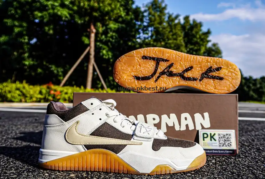 PK5.0 Travis Scott X Jumpman Jack TR Sail RETAIL MATERIALS READY TO SHIP