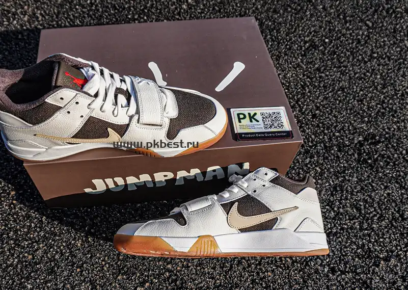 PK5.0 Travis Scott X Jumpman Jack TR Sail RETAIL MATERIALS READY TO SHIP