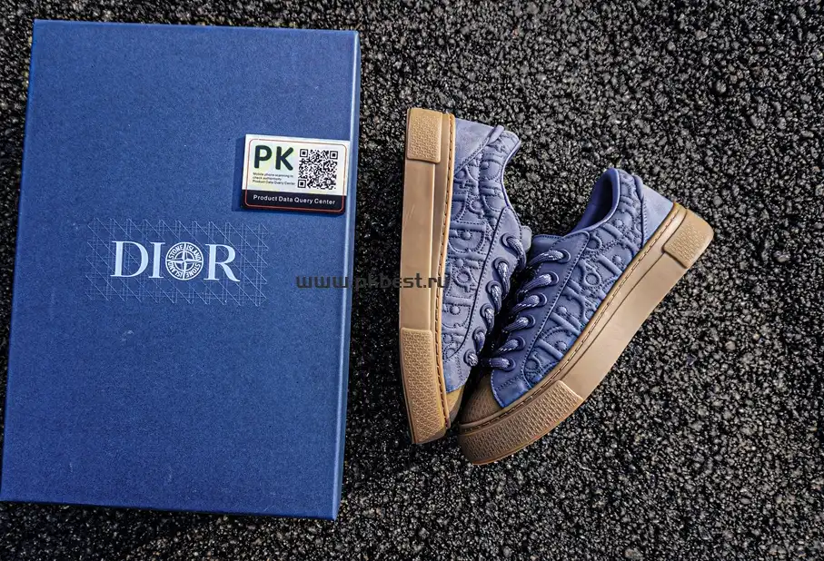 PK GOD STONE ISLAND x DIOR B33 blue RETAIL MATERIALS READY TO SHIP