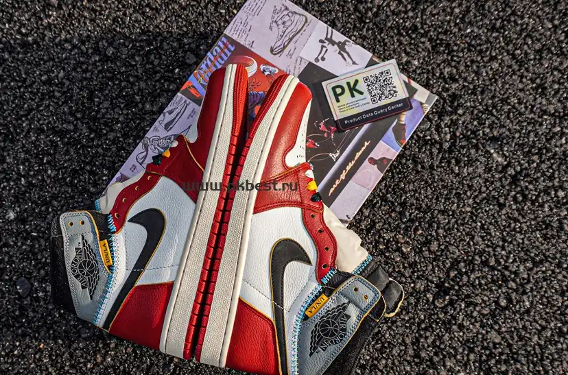 pk5.0 New batch Union x Air Jordan 1 Retro High Chicago Shadow RETAIL MATERIALS READY TO SHIP