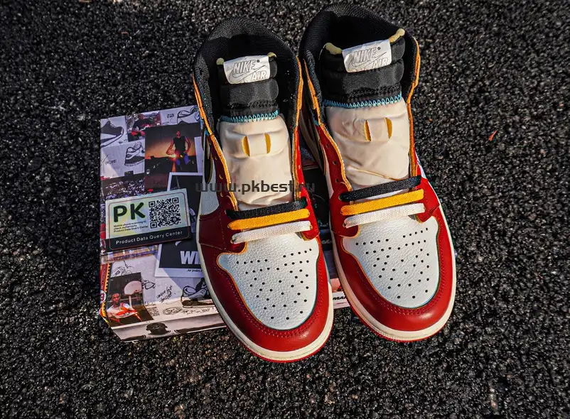 pk5.0 New batch Union x Air Jordan 1 Retro High Chicago Shadow RETAIL MATERIALS READY TO SHIP