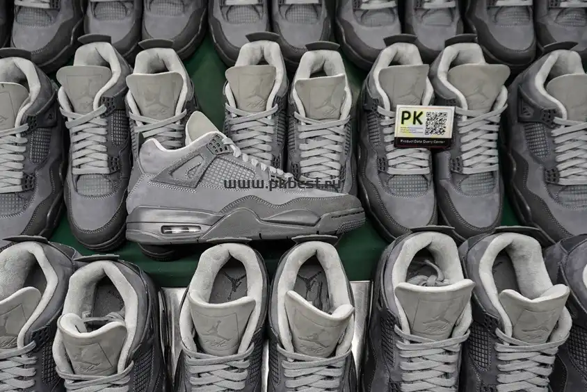 PK GOD Air Jordan 4 SE Paris Olympics Cement Grey RETAIL MATERIALS READY TO SHIP